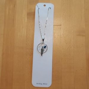 COPY - Sterling Silver Dream Catcher Necklace